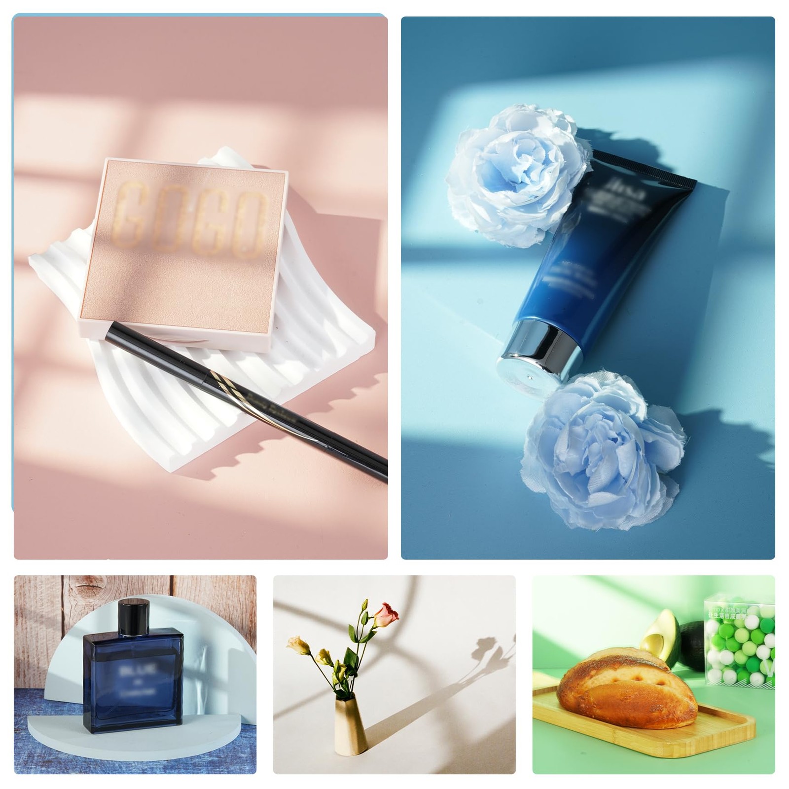 12 PCS Product Photography Backdrops Kit Food Background Board 16.5×11 Inch