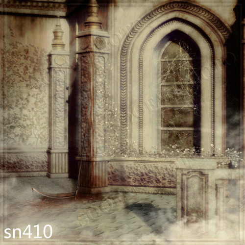 Cityscape 8’x8′ Computer-painted (CP)Season Scenic background backdrop SN410B881