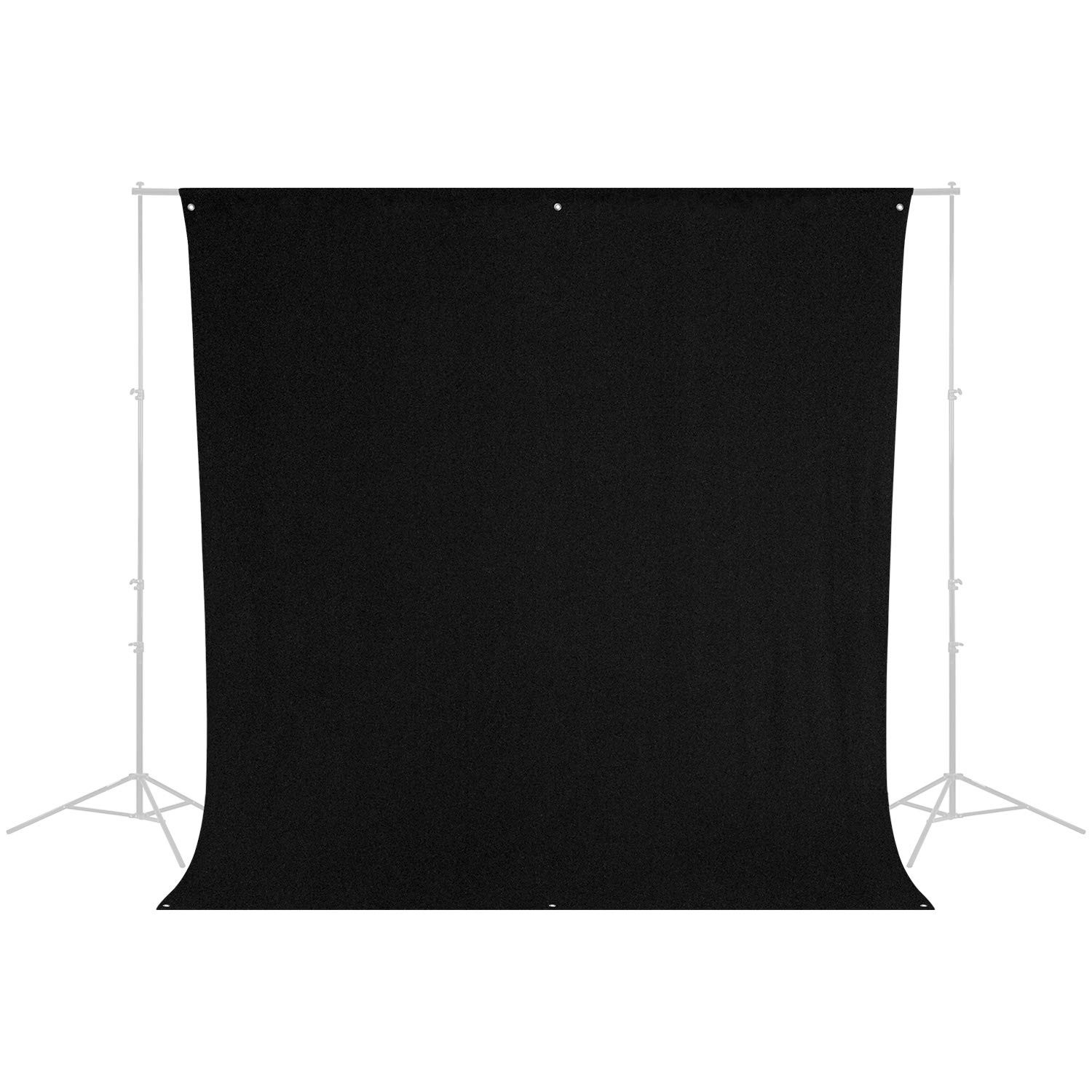 Westcott 133 9×10-Feet Rich Black Background