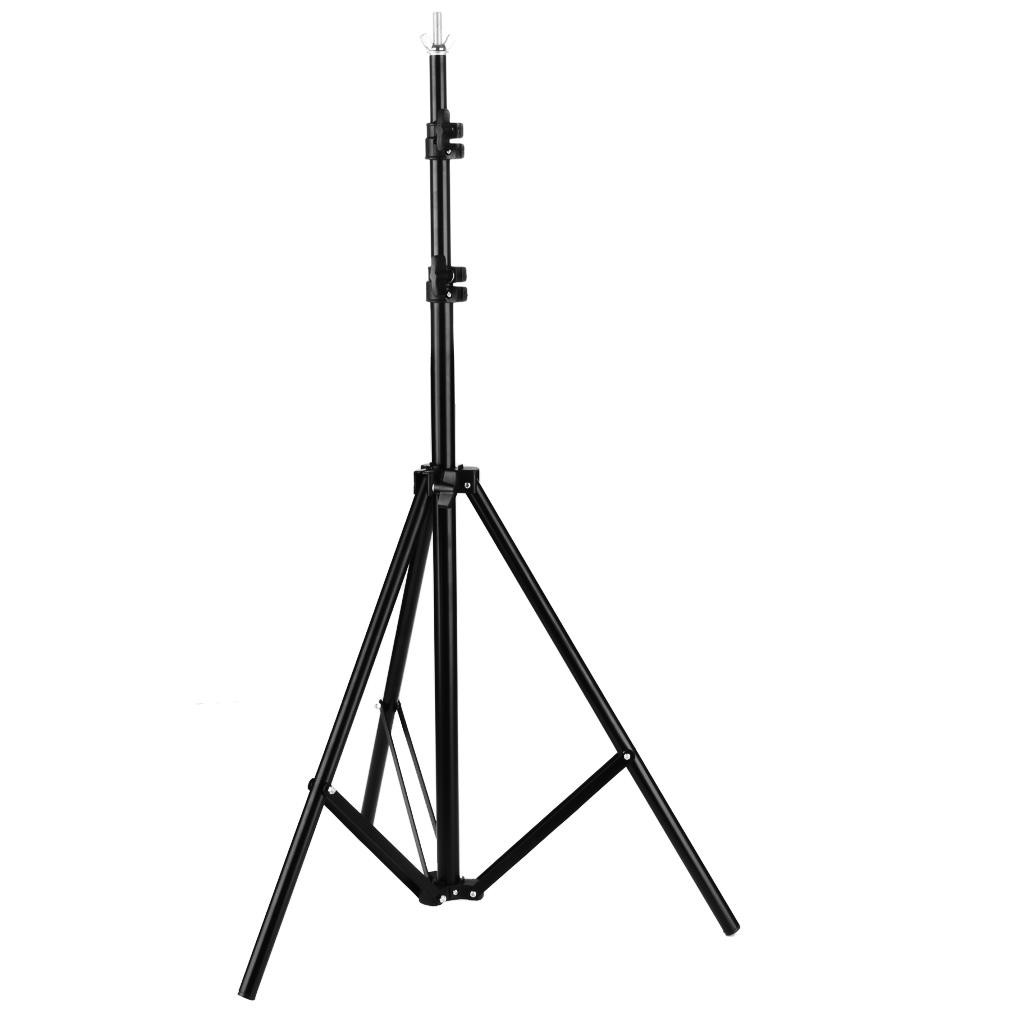 Kshioe Photography 10ft Backdrop Stand Kit 1.6*3m Green Screen Black White Clamp