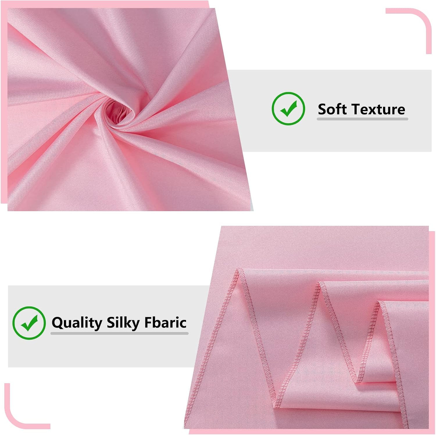 Pink Backdrop Curtain for Parties Rod Pocket Pink Curtains Photography Backdrop