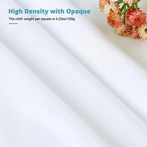 Aimosen 10X10 FT White Backdrop Background for Photography, Large Pure Photo Bac