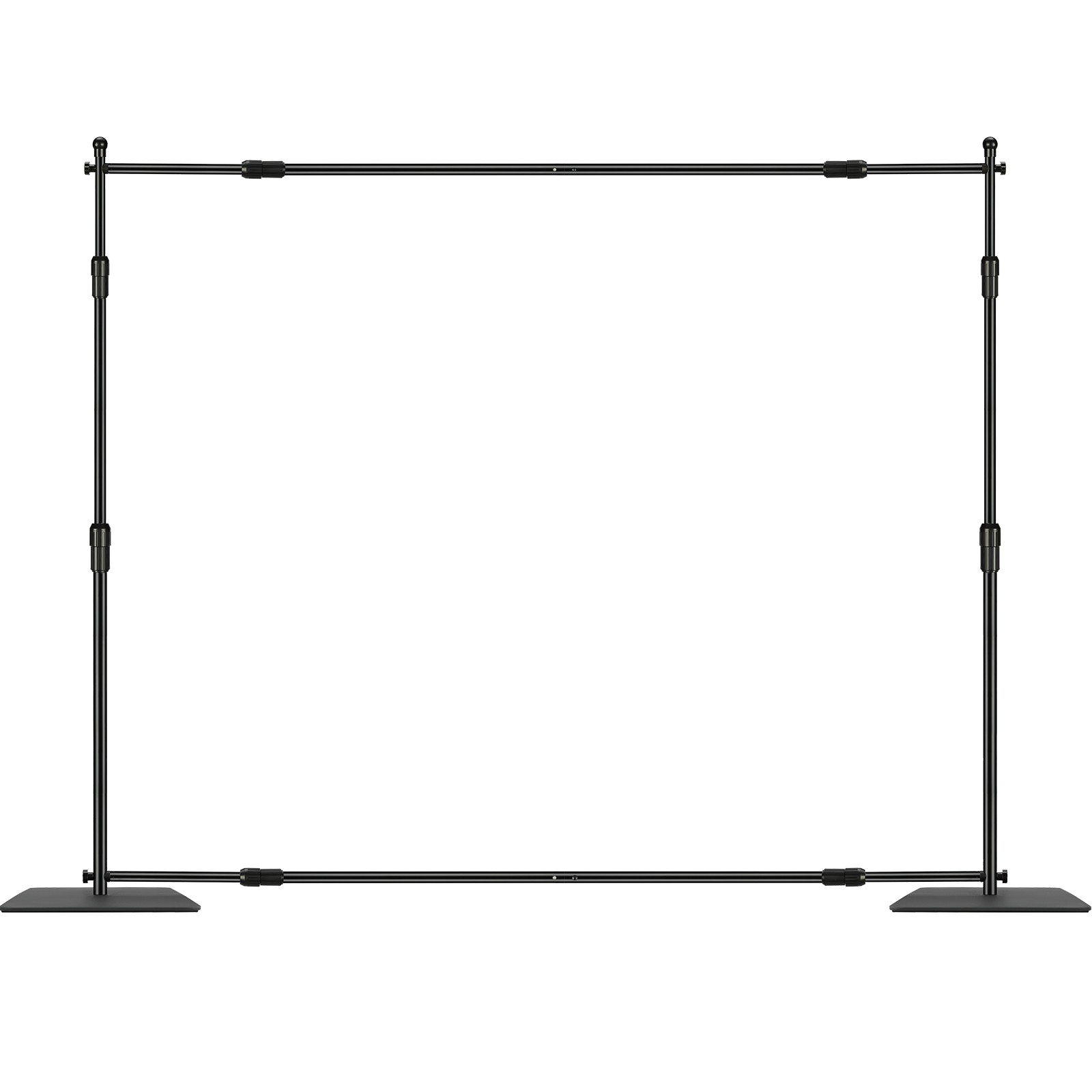 VEVOR Pipe and Drape Kit Heavy Duty Backdrop Stand Carbon Steel Base 10×10 ft