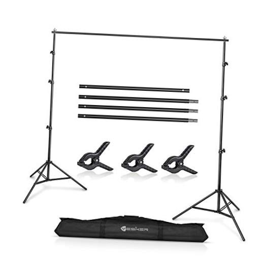 10 X 10 ft Photo Video Studio Background Support Stand, Adjustable Heavy Duty