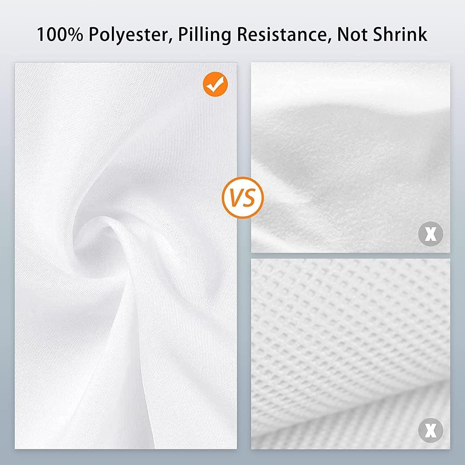 12×10 FT White Backdrop Background for Photography, 100% Polyester Photo Boot…