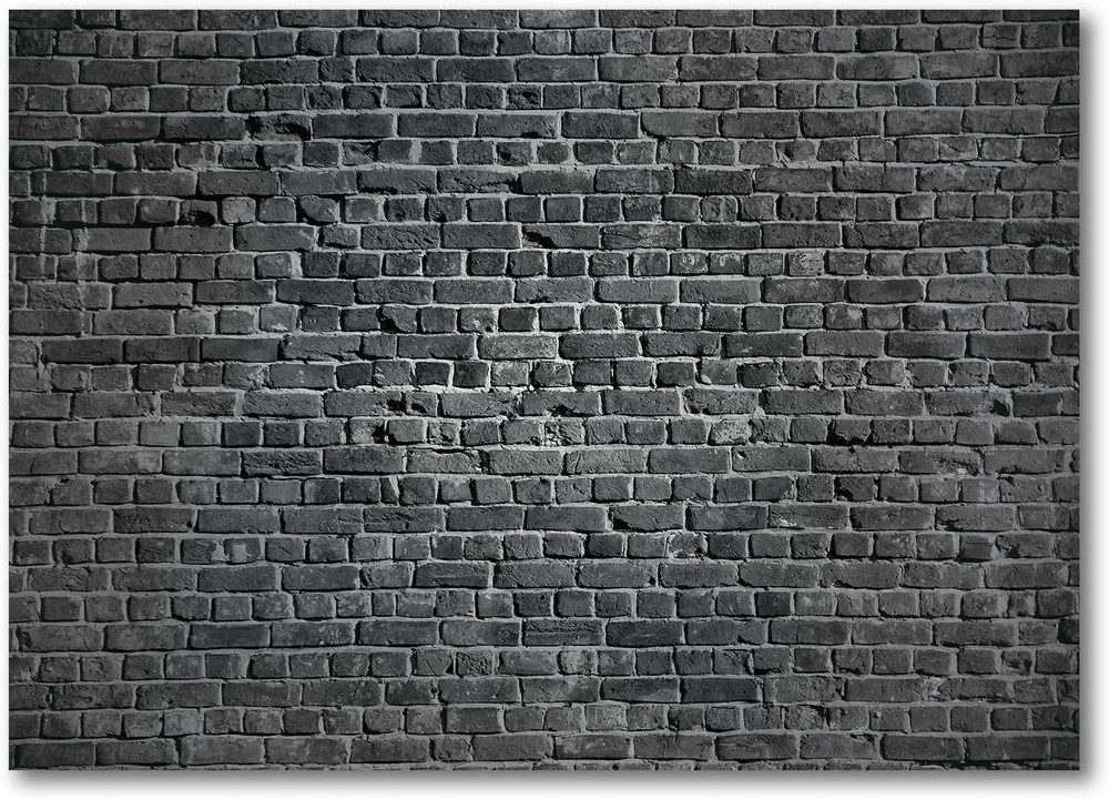 Black Brick Wall Photography Backdrop 7x5Ft Studio Background for Photos Video