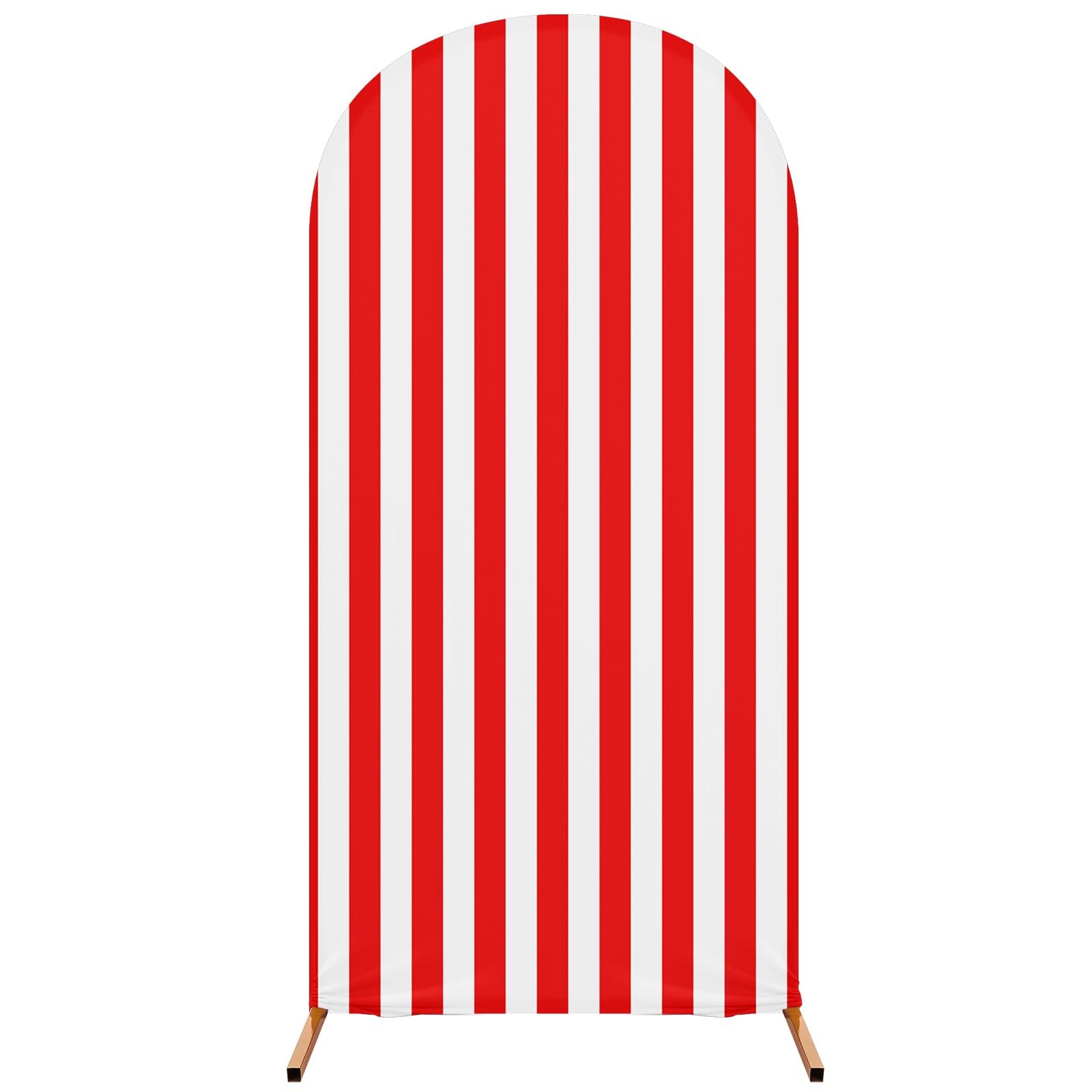 7.2 ft Princess Party Arch Backdrop Striped Arch Spandex Stretch Backdrop Sta…