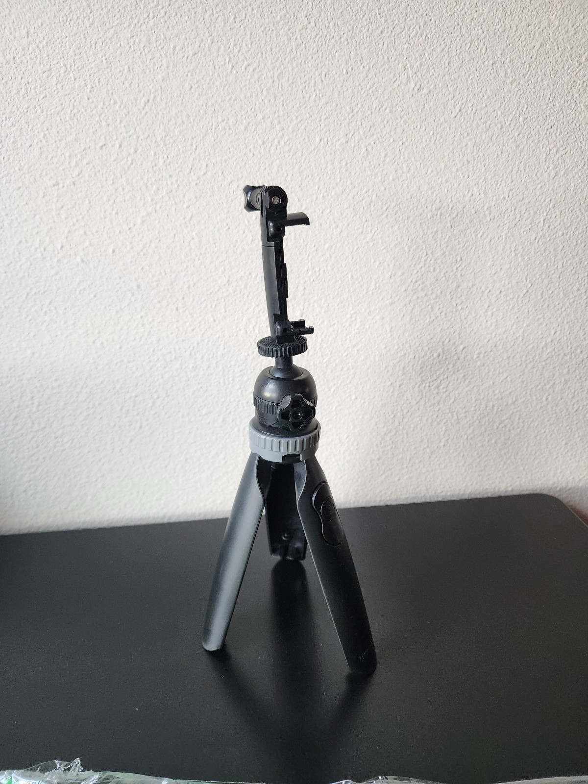 Set of Bower Content Creator Items: Table Tripod, 5 x 7 Green Screen, & 4 clamps
