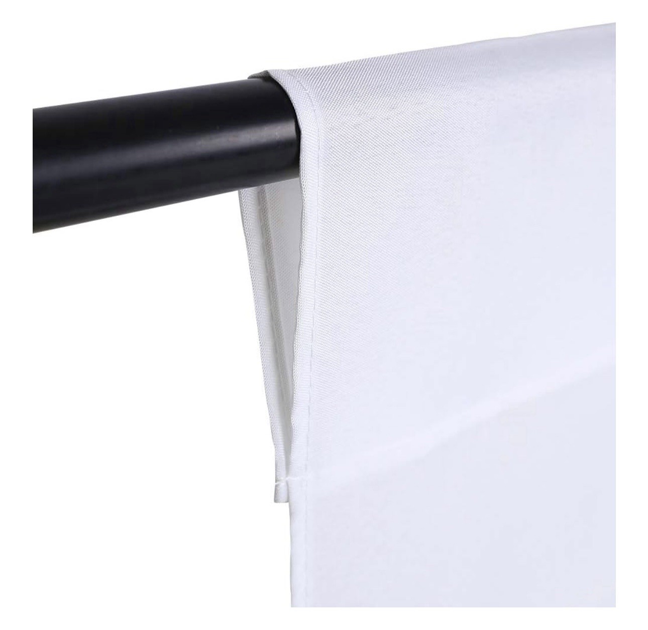 GFCC 8FTX10FT White Backdrop Background Photography/Photoshoot Party Curtain