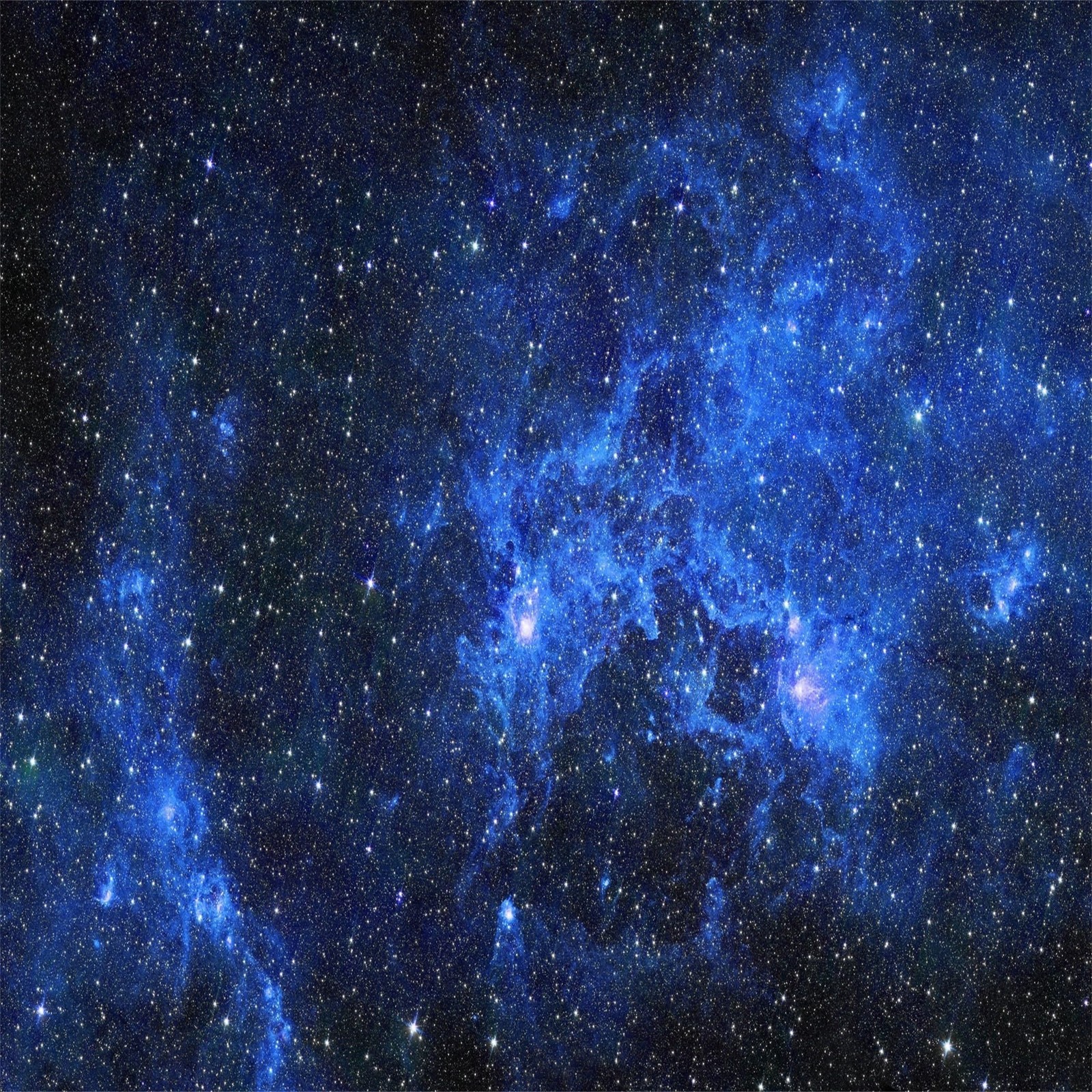 8x8ft Fabric Galaxy Stars Backdrop Starry Night Sky Outer Space Galaxy Backdr…