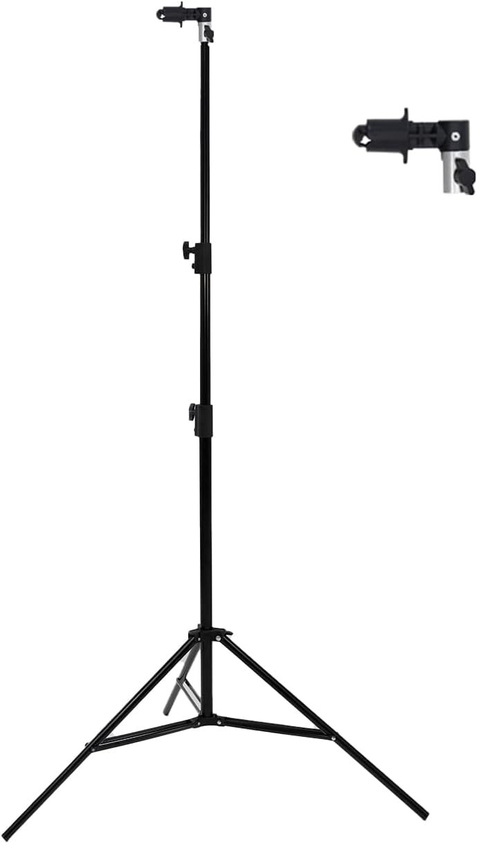 8ft Collapsible Background Stand Kit Pop Up Backdrops Tripod Frame W/ Clamp