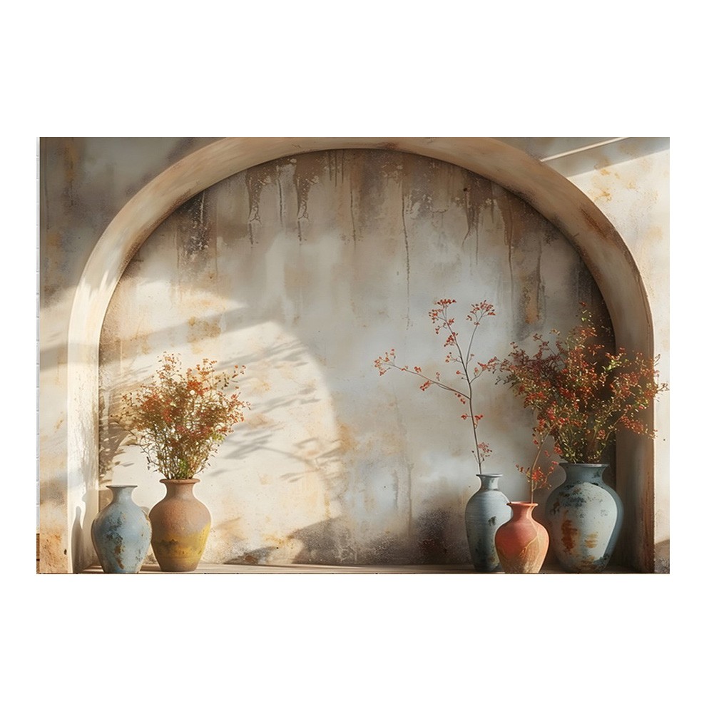 210x150cm Photography Background Fabric Simple Plant Arch Studio Indoor3711