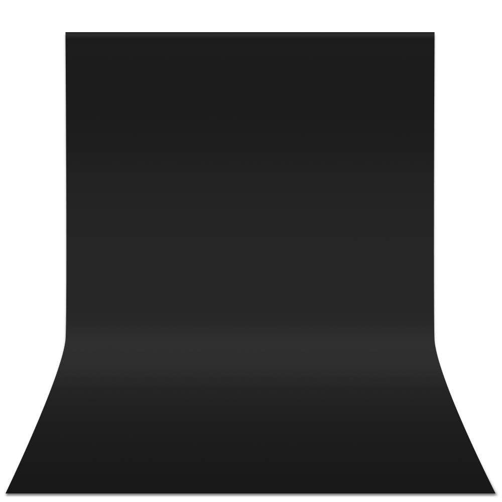 Black Backdrop, 10×20 ft Large Photo Backdrop Curtain for Photoshoot, Party, …