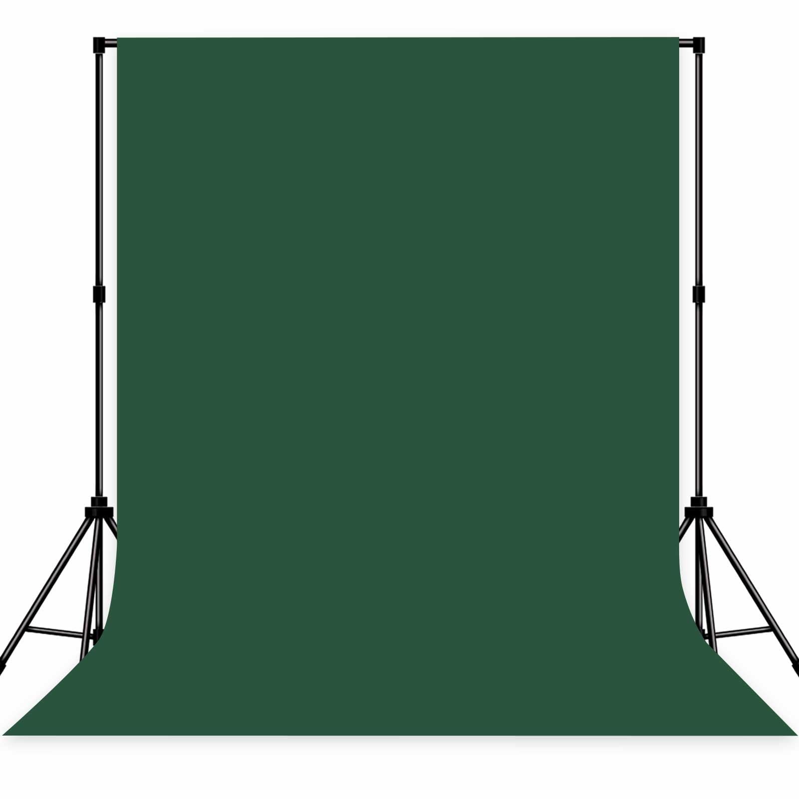 Deep Green Photo Backdrop Seamless Fabric Photography Background 8×10 FT