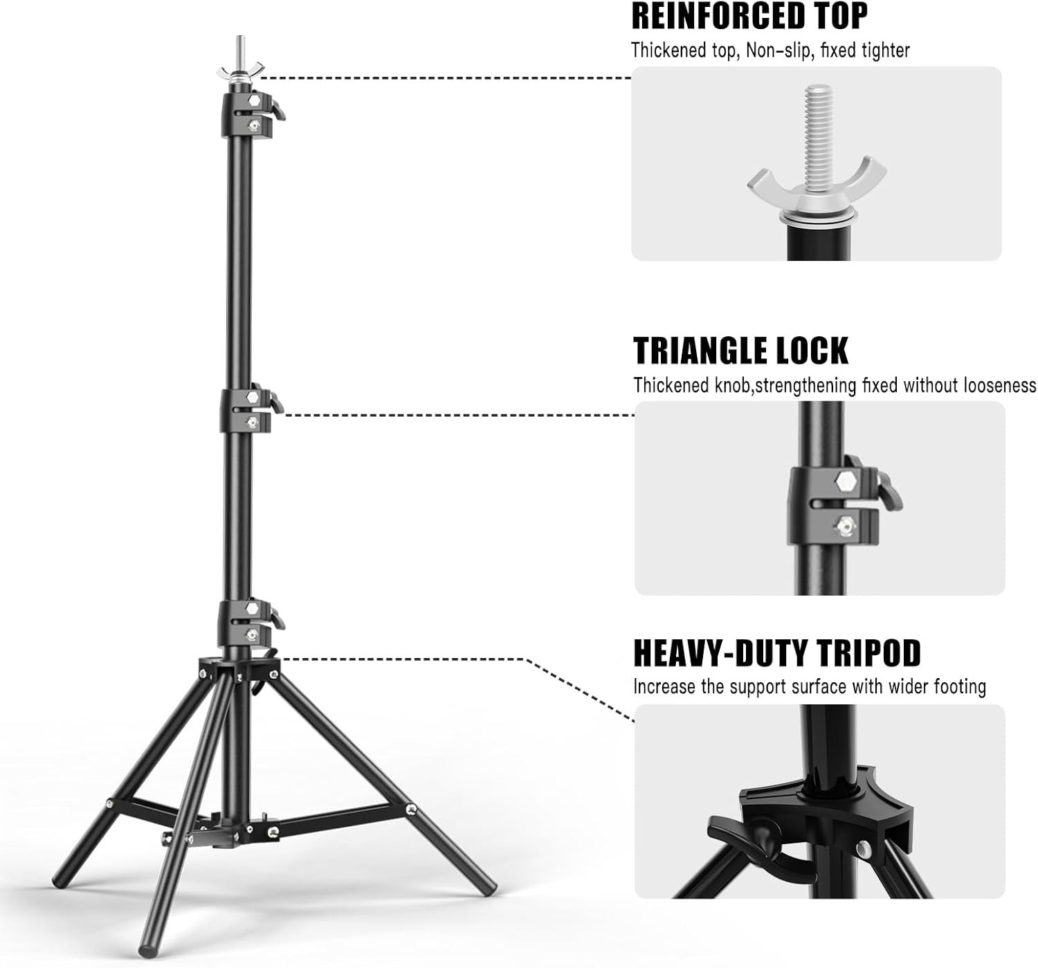 10x20FT Backdrop Support Stand for Photography and Video Studio