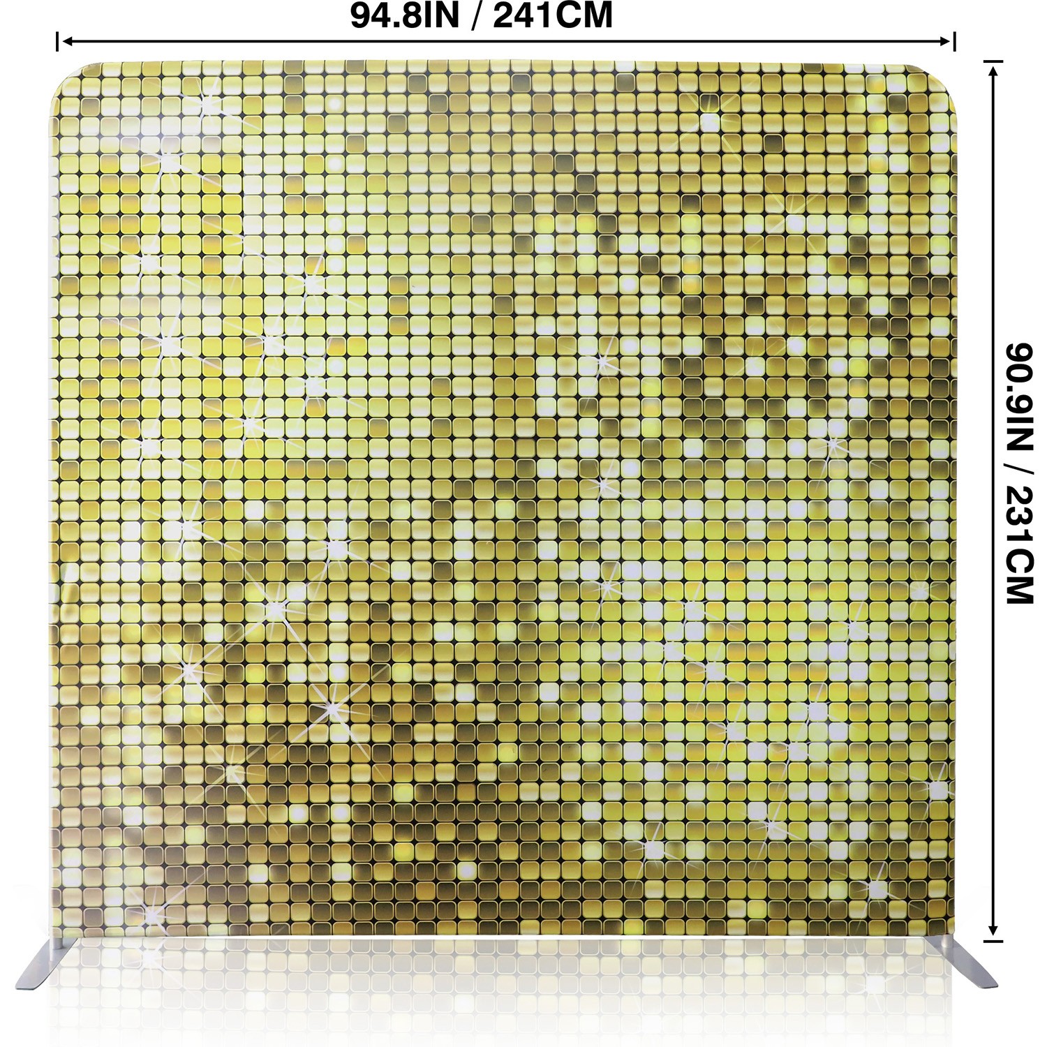 8x8ft Tension Fabric Display Backdrop for Party Trade Show Display BackdropBooth