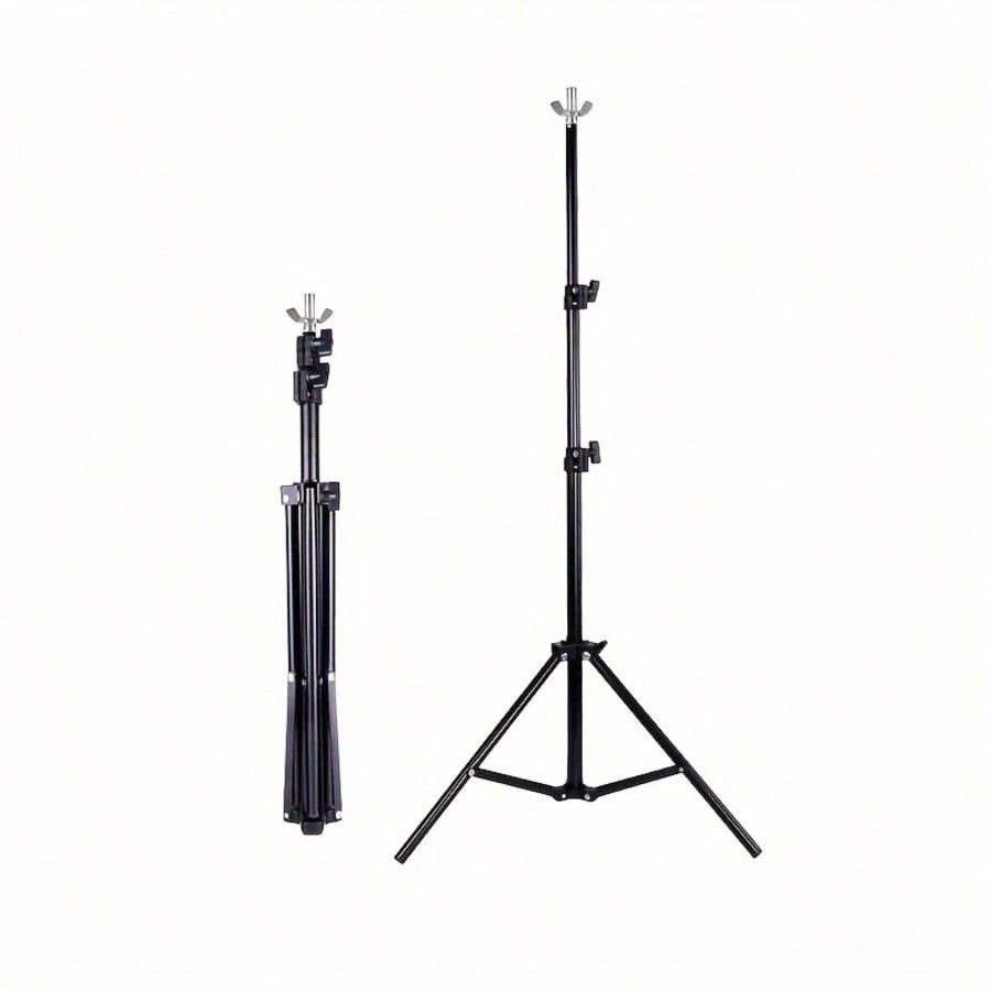 Pro Photography Green Screen Backdrop Kit Foldable Stand for Studio Live Streami