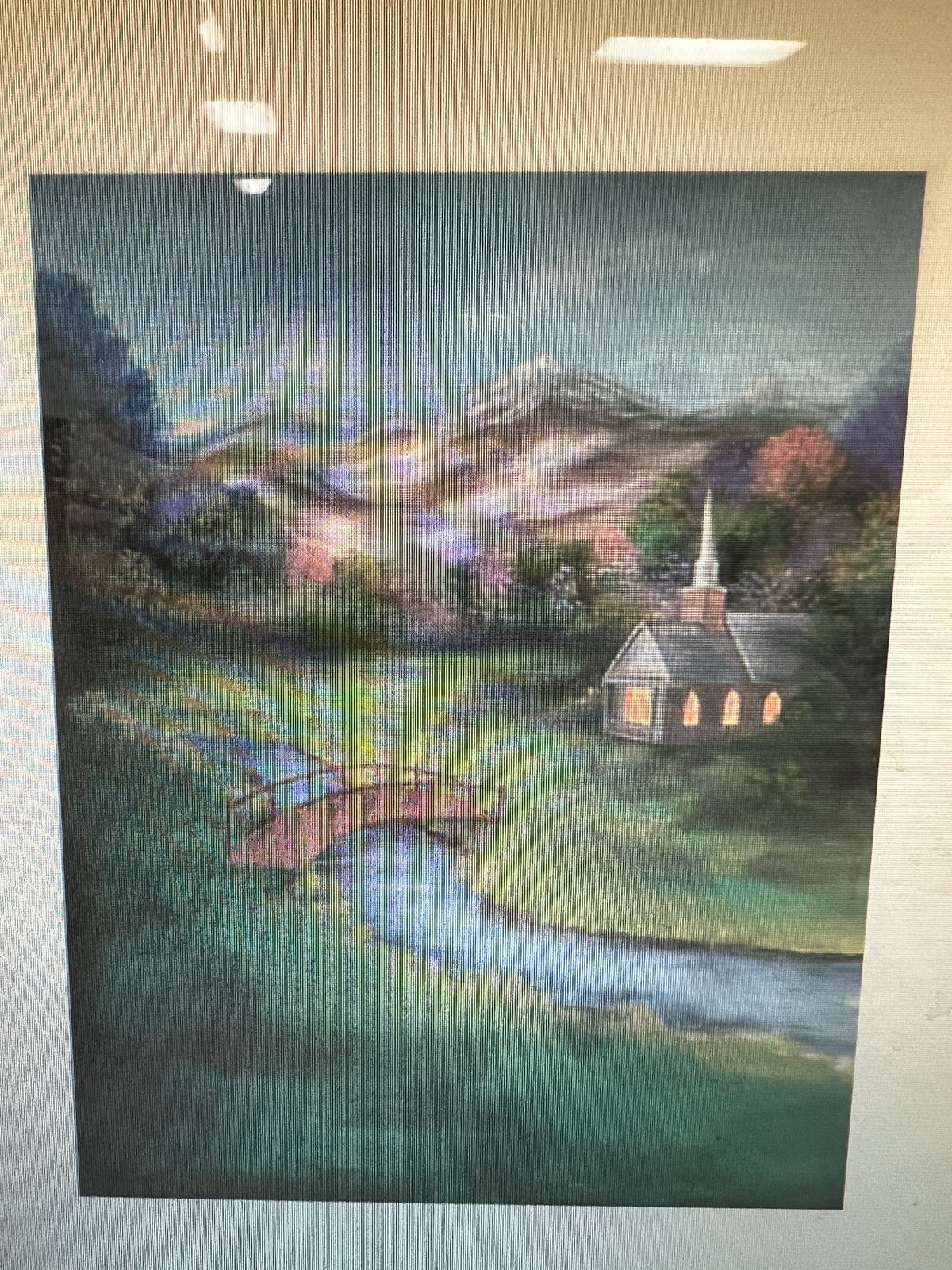 10*20 Ft Muslin 100% Airbrush Painted Photo Backdrop Spring Background 45-437