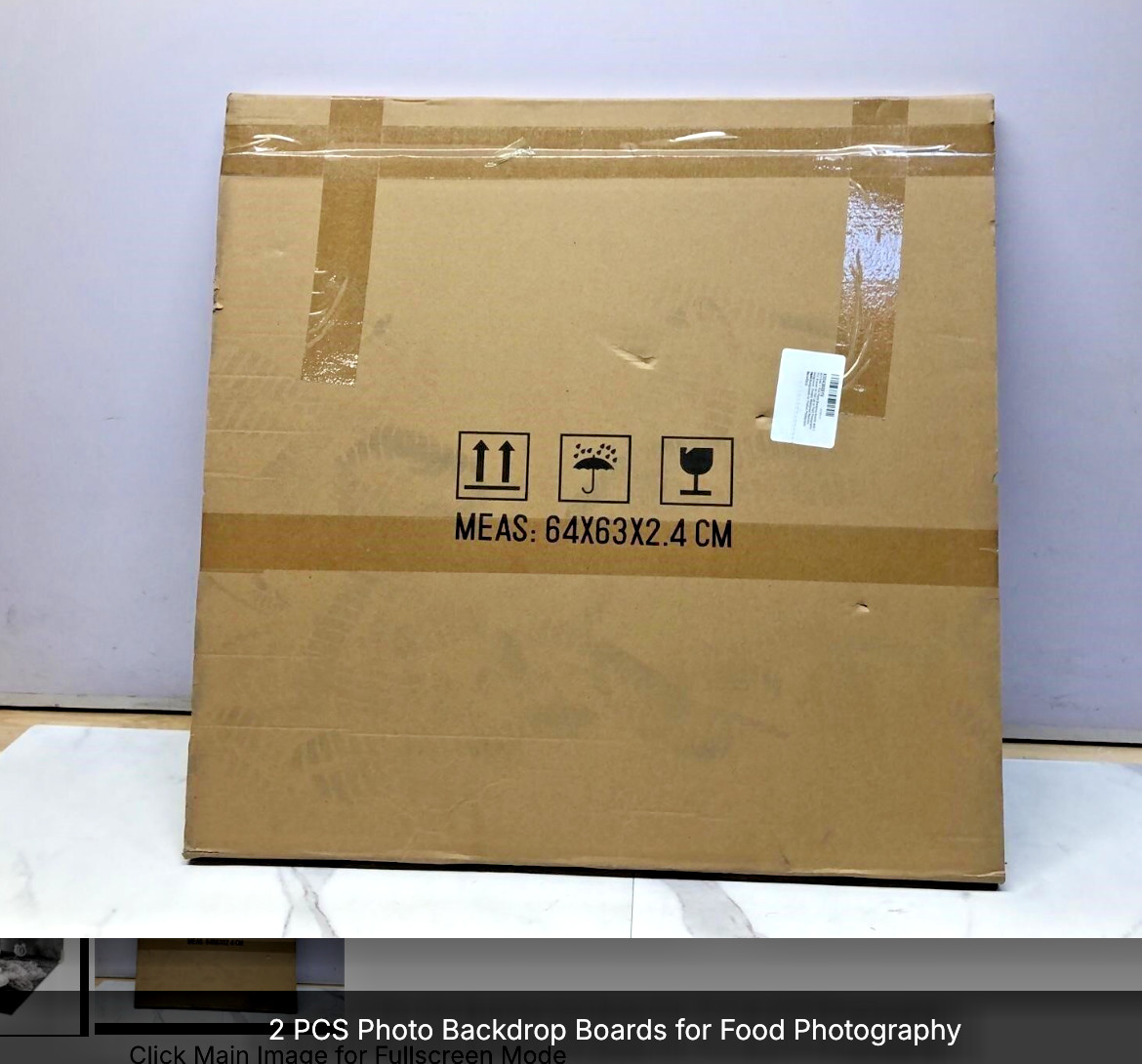 2 PC Photography Background 24×24 Inch, BEIYANG (Black Walnut+ Dark Gray+ White)
