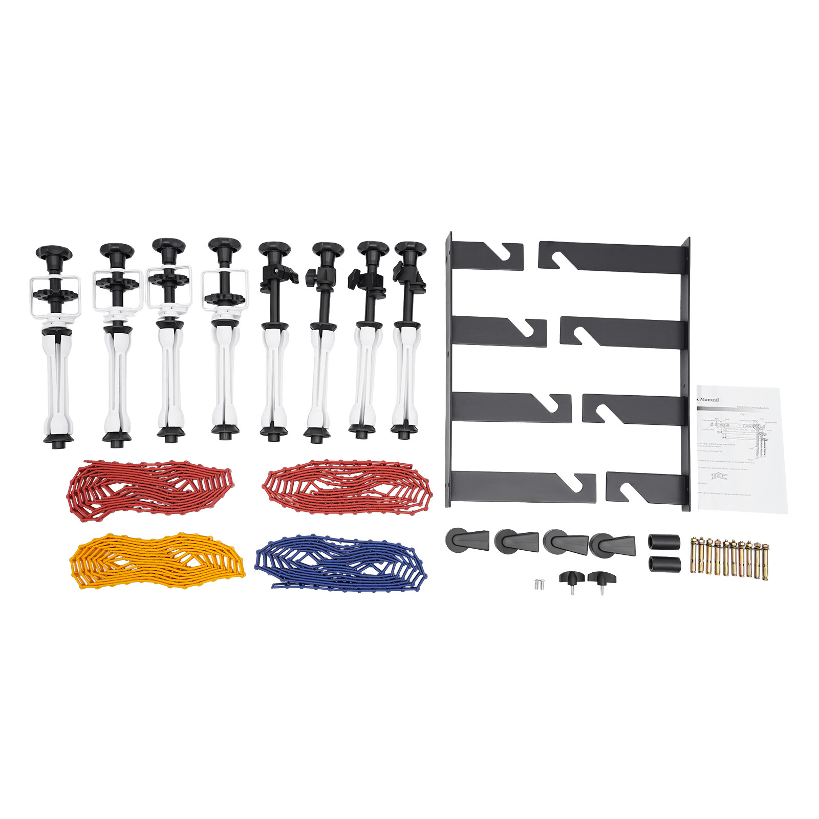Photography 4 Roller Backdrop Wall Mount Manual Background Roller Support System