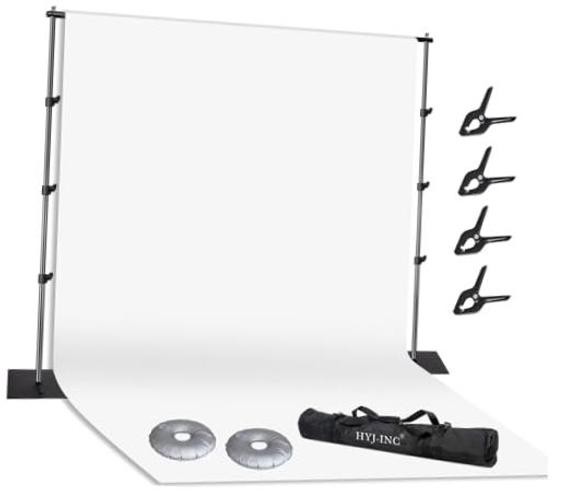 Photo Video Studio Photography 10 x 8.5ft Pipe and Drape Stand with 12 x10ft