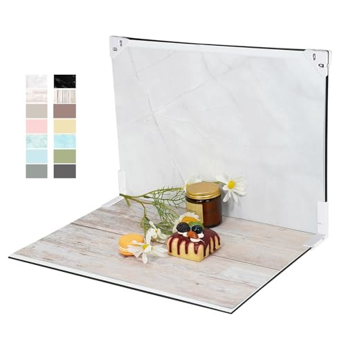 Photo Backdrop Board Product Photography: 7pcs 14patterns Table Top Food