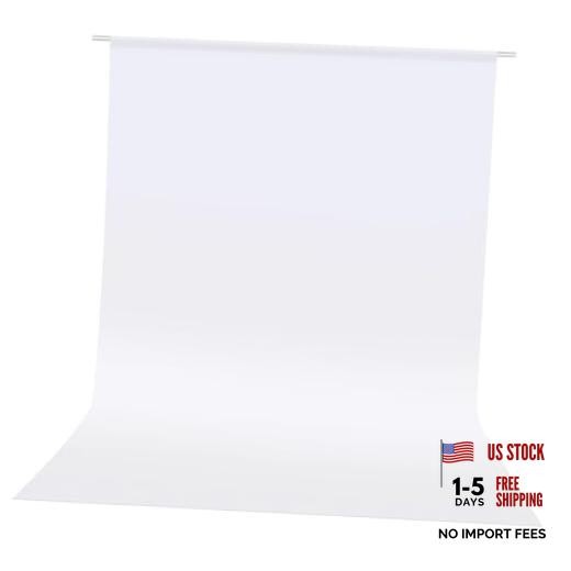Photo Backdrop Curtains, 5×7 ft Backdrop for Photoshoot 5x7ft White