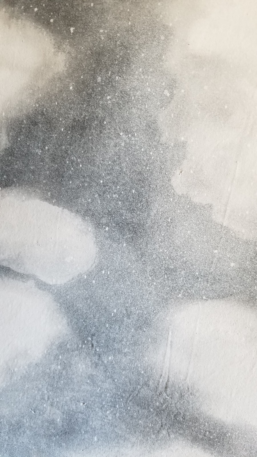 Snow / Winter / Forest Scene _ Airbrushed Muslin Photography Backdrop_Detailed