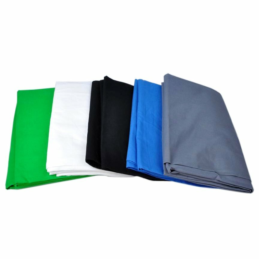 2mx3m/ 3mx3m Seamless Cotton Muslin Photo Background Photography Studio Backdrop