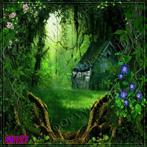 Spring 10’x10′ Computer-painted Scenic Photo Background Backdrop SN127B881
