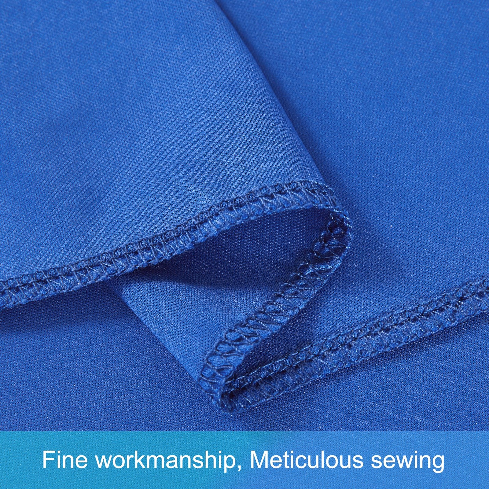 50ft x 12ft Royal Blue Backdrop 50FTx12FT (W5’xH12′, 10 Panels),