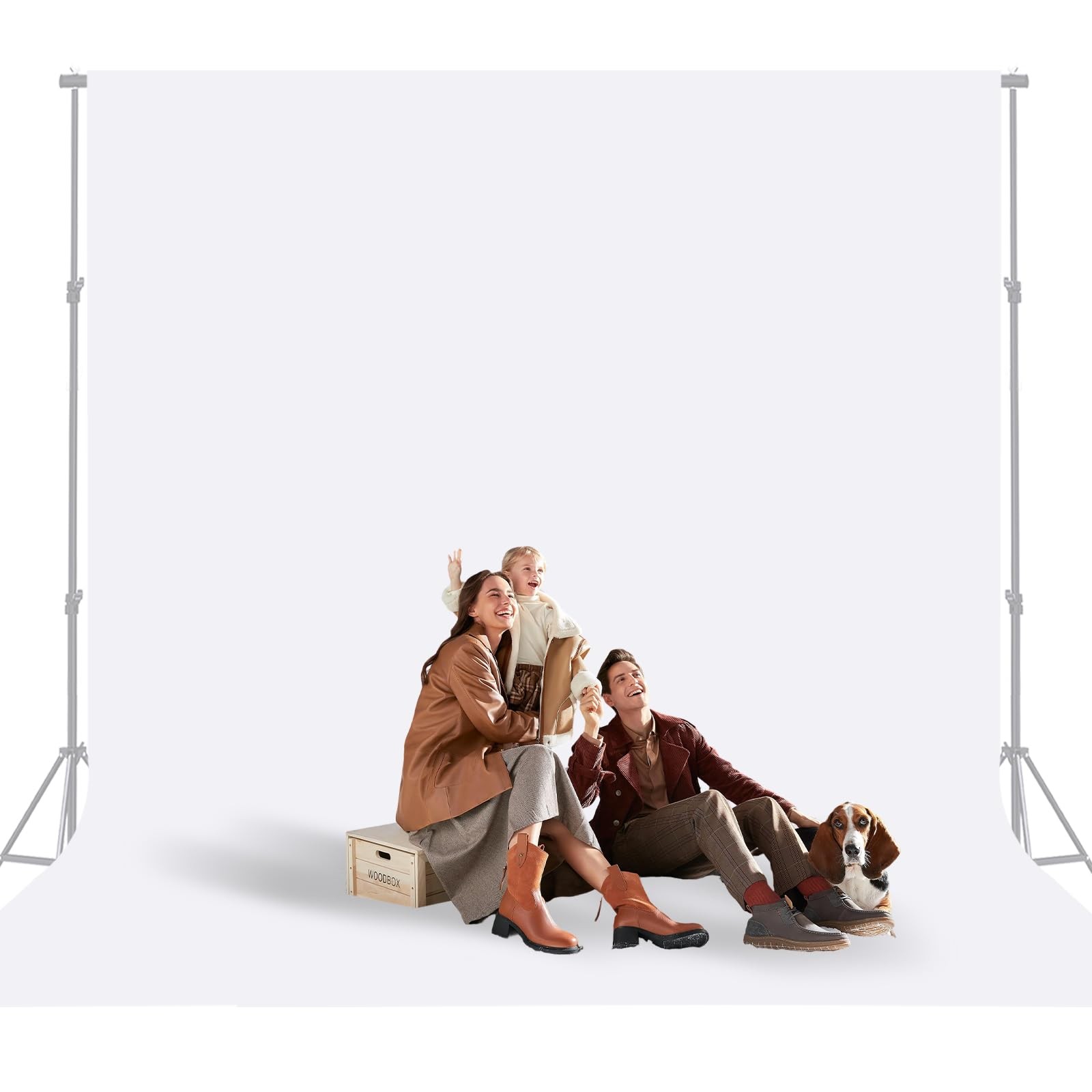 10×12 Ft White Backdrop Photography Cloth Screen Professional Studio Portrait