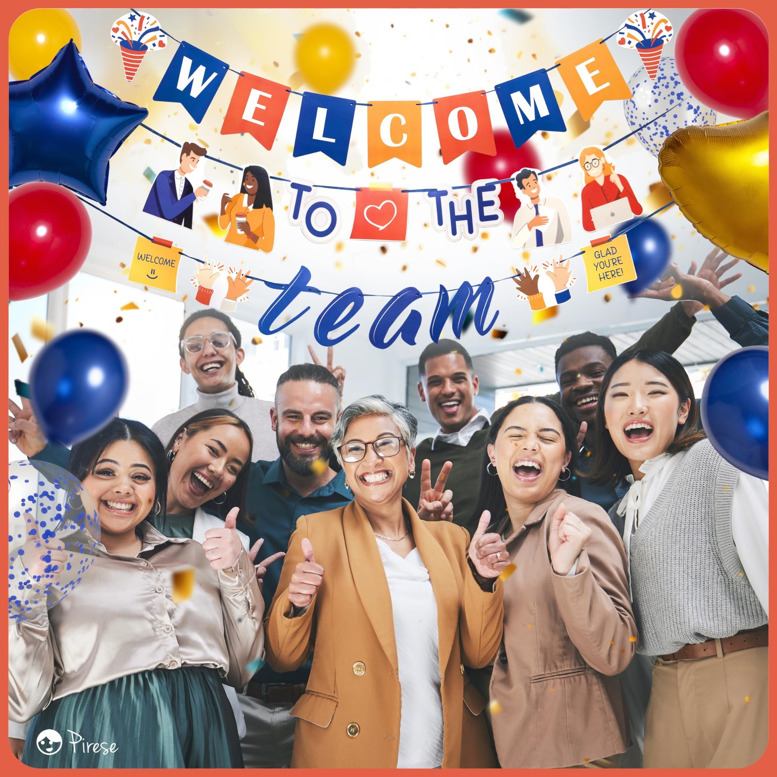 Pirese Welcome To The Team Banner, Welcome Banner Decorations, Welcome to the…