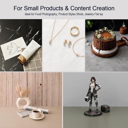Photo Backdrop for Product Photography – Tabletop Photo Backdrop Kit – Mulit