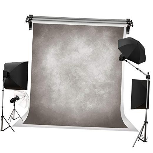 5x7ft Vintage Backdrops Abstract Portrait Photo Backdrop for Photography Grey