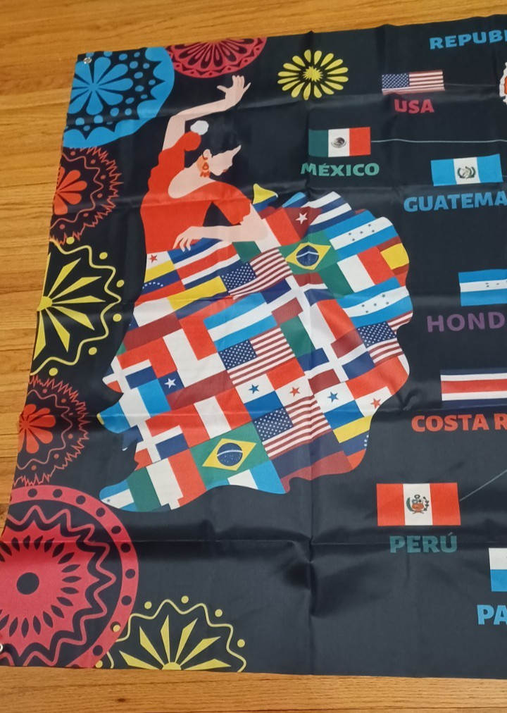 Hispanic Heritage Month Decorations Latin American Banner Spanish Classroom Deco