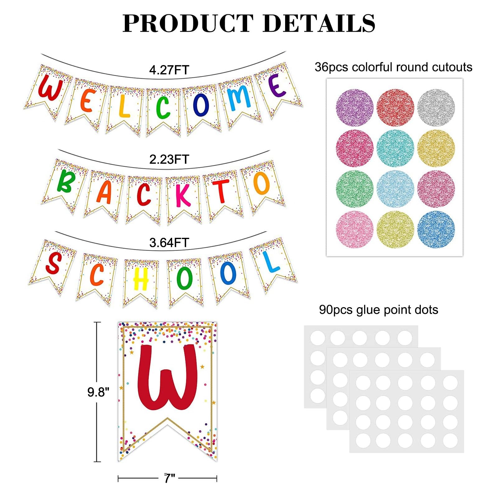 Welcome Bulletin Board Decor School Supplies For Teachers Kindergarten Classroom