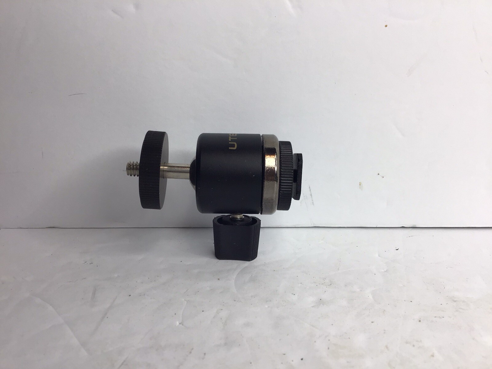 Utebit Ball Head with 1/4″ Hotshoe Camera Mount Adapter 360 Degree Rotation New