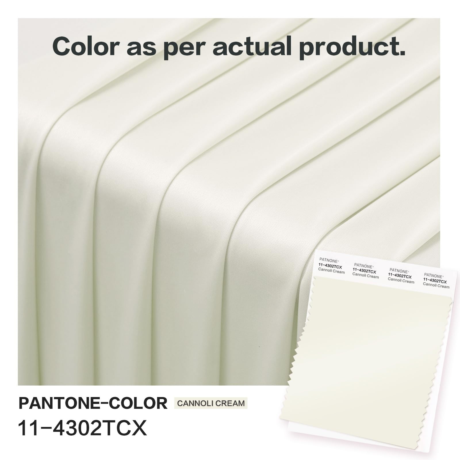 10ft×12ft Ivory Backdrop Curtain for Wedding Parties, 2 Panels Free Polyester…
