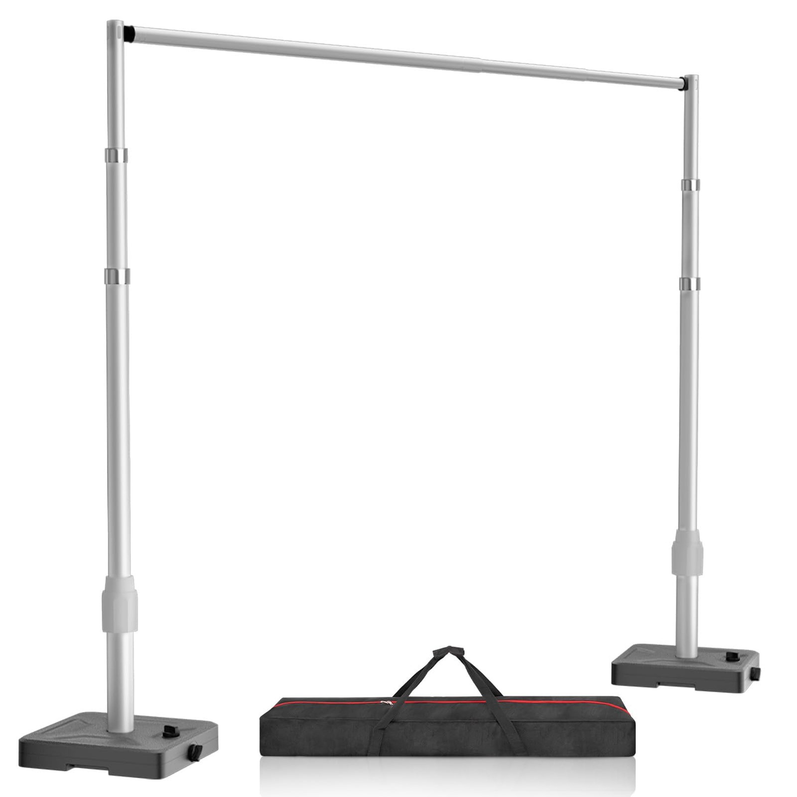 EMART 10x10ft Backdrop Stand Heavy Duty Kit with Water Tank Base, Pipe and Dr…