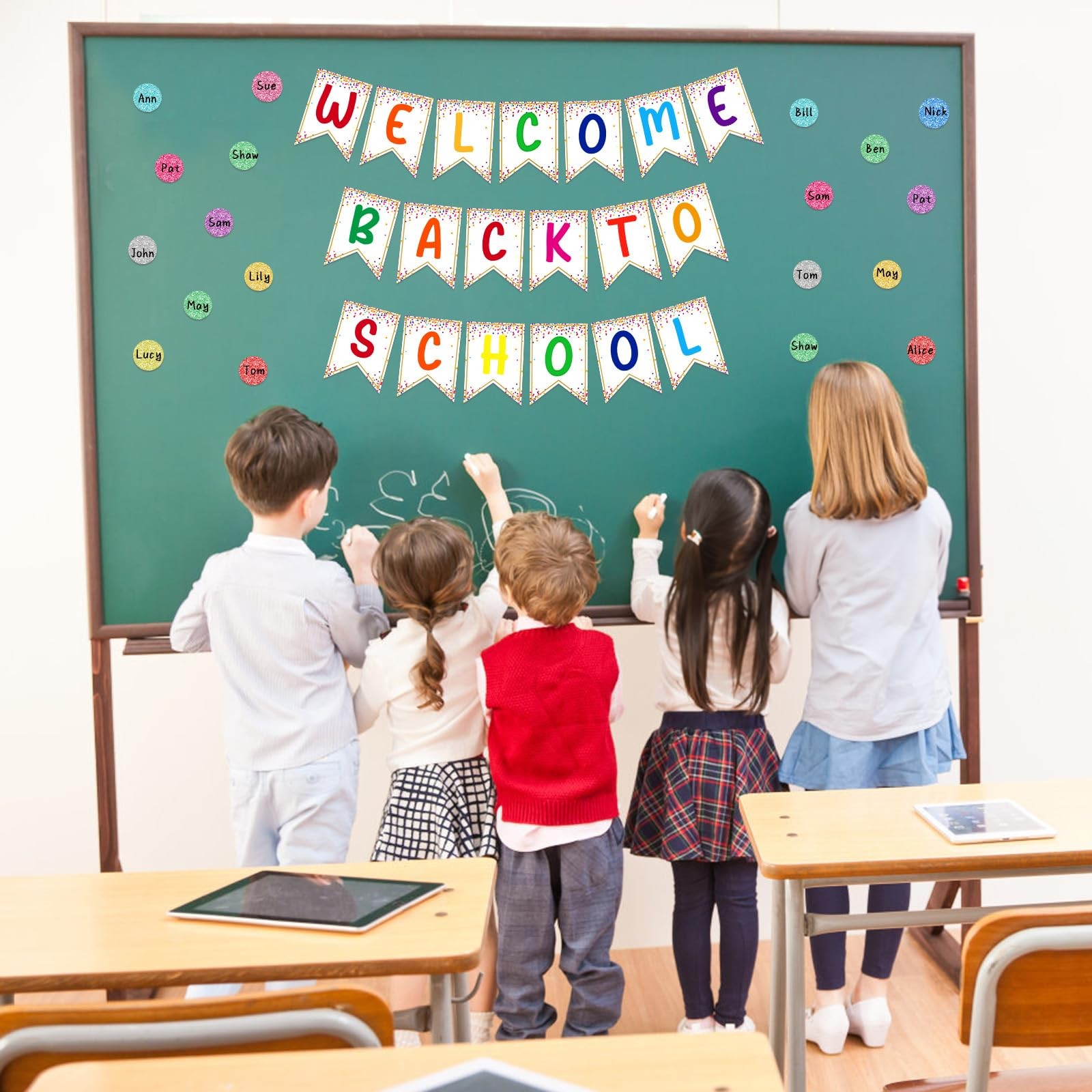 Welcome Bulletin Board Decor School Supplies For Teachers Kindergarten Classroom