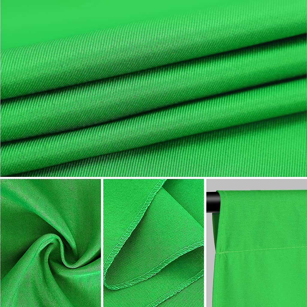 10x20Ft Green Screen Backdrop Photography Background for Streaming Photoshoot