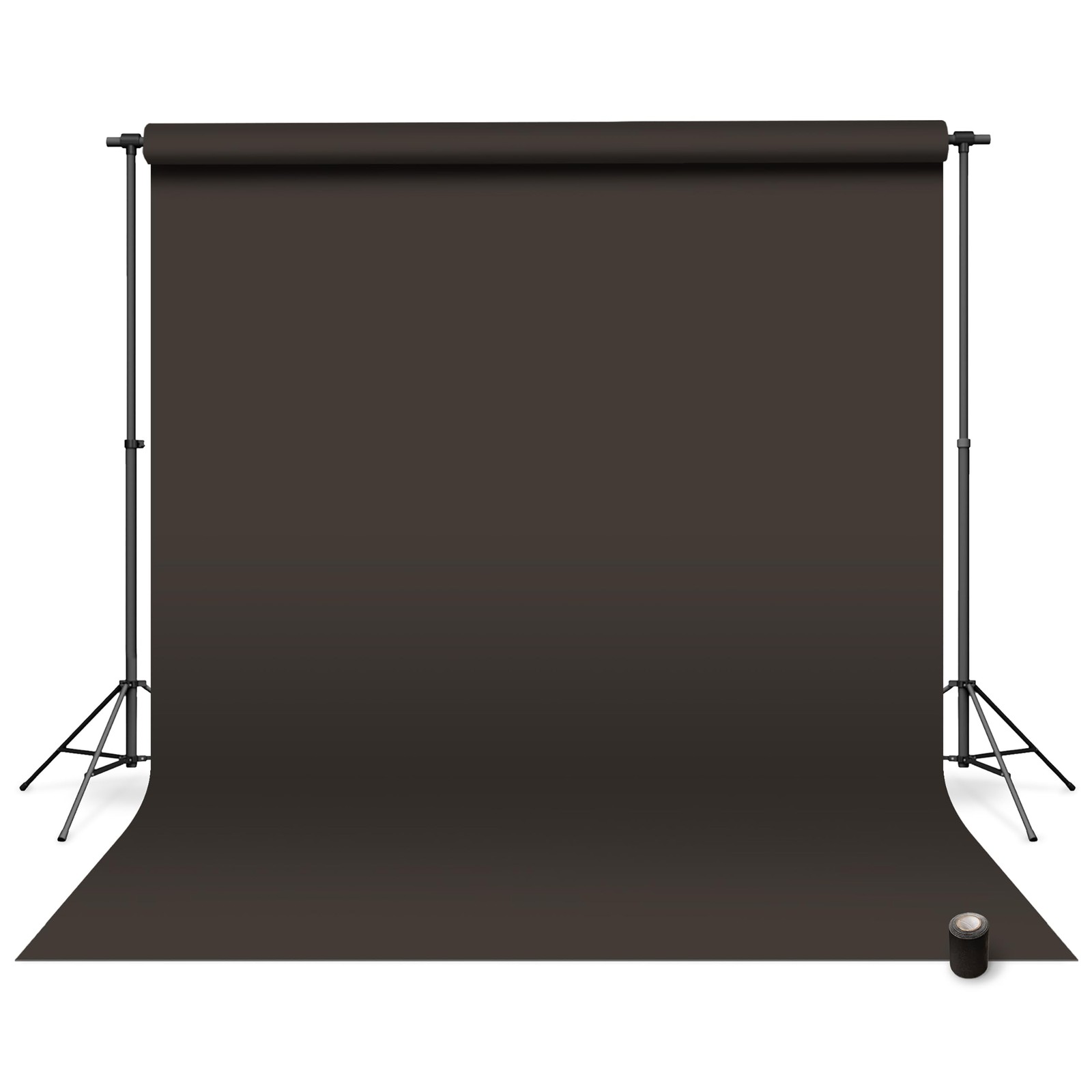 Denny Mfg – Seamless Paper Backdrop for Photoshoot 107 in x 36 ft, Dark Gray