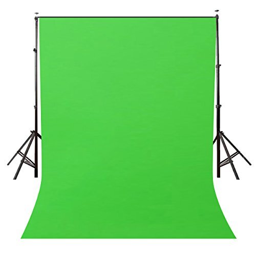 Background 5x7ft Non-Woven Fabric Solid Color Screen Photo 5X7 FT Green