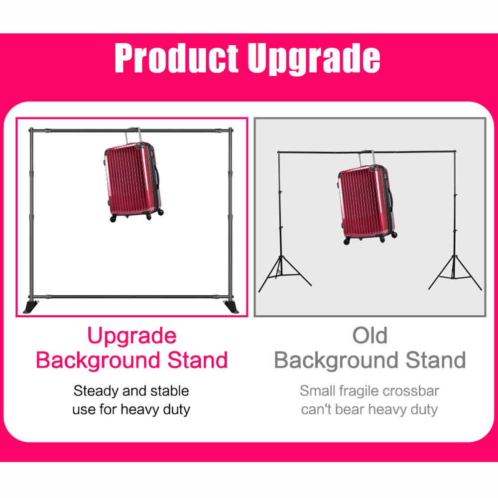 2.7 * 3.4 Meters/8.9 * 11.2ft Photography Background Support G2K9