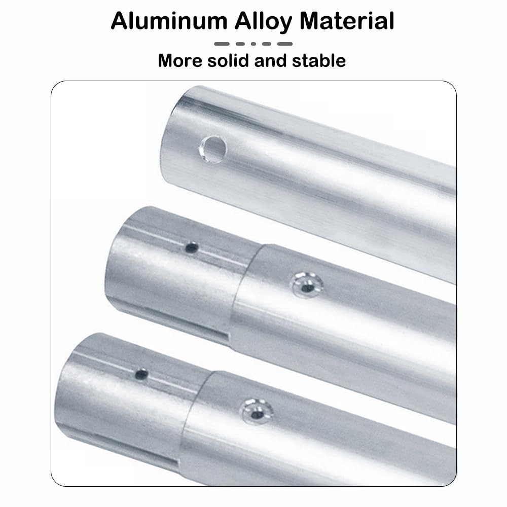 Jorixxy 118″/3m Metal Tube Crossbar for Manual/Electric Studio Roller Backdro…
