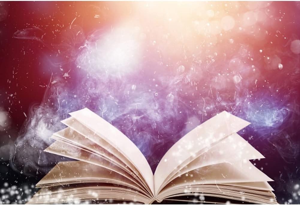 8 x 5ft Book Vinyl Backdrop for Banner Reading Club Photography Background New