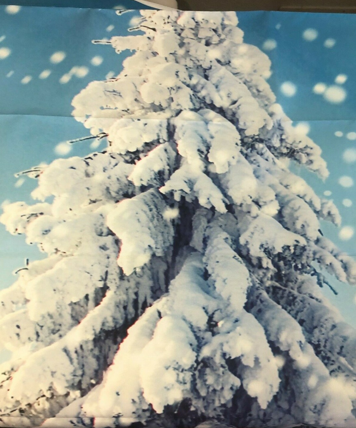 Funnytree 7’x5′ WINTER SNOW Photo BACKDROP – NEW