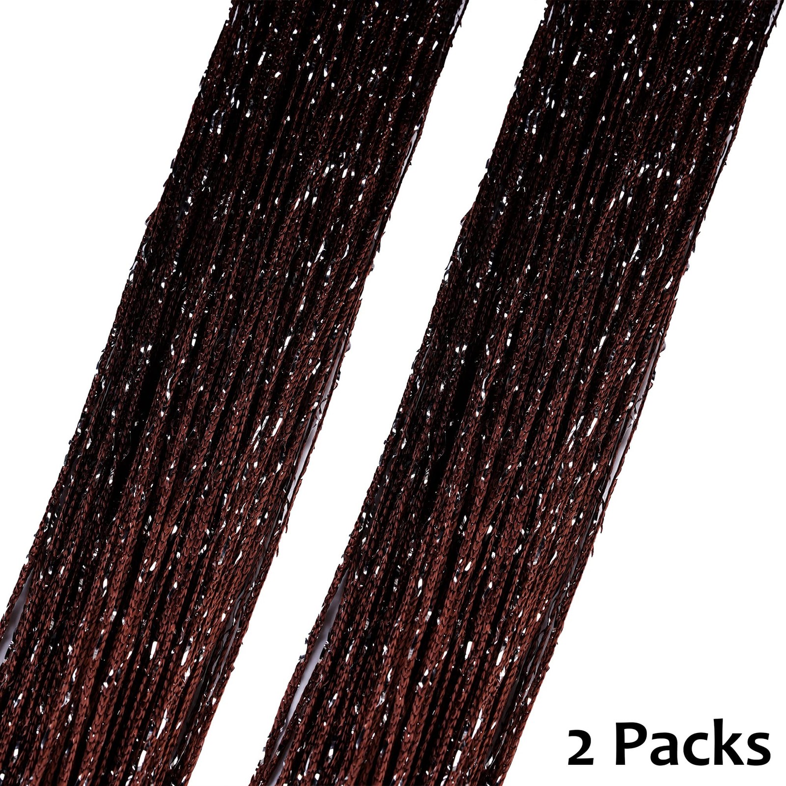 2 Pack Beaded Curtains 39 x 79 Inch Crystal Beaded Curtains for Doorways Stri…