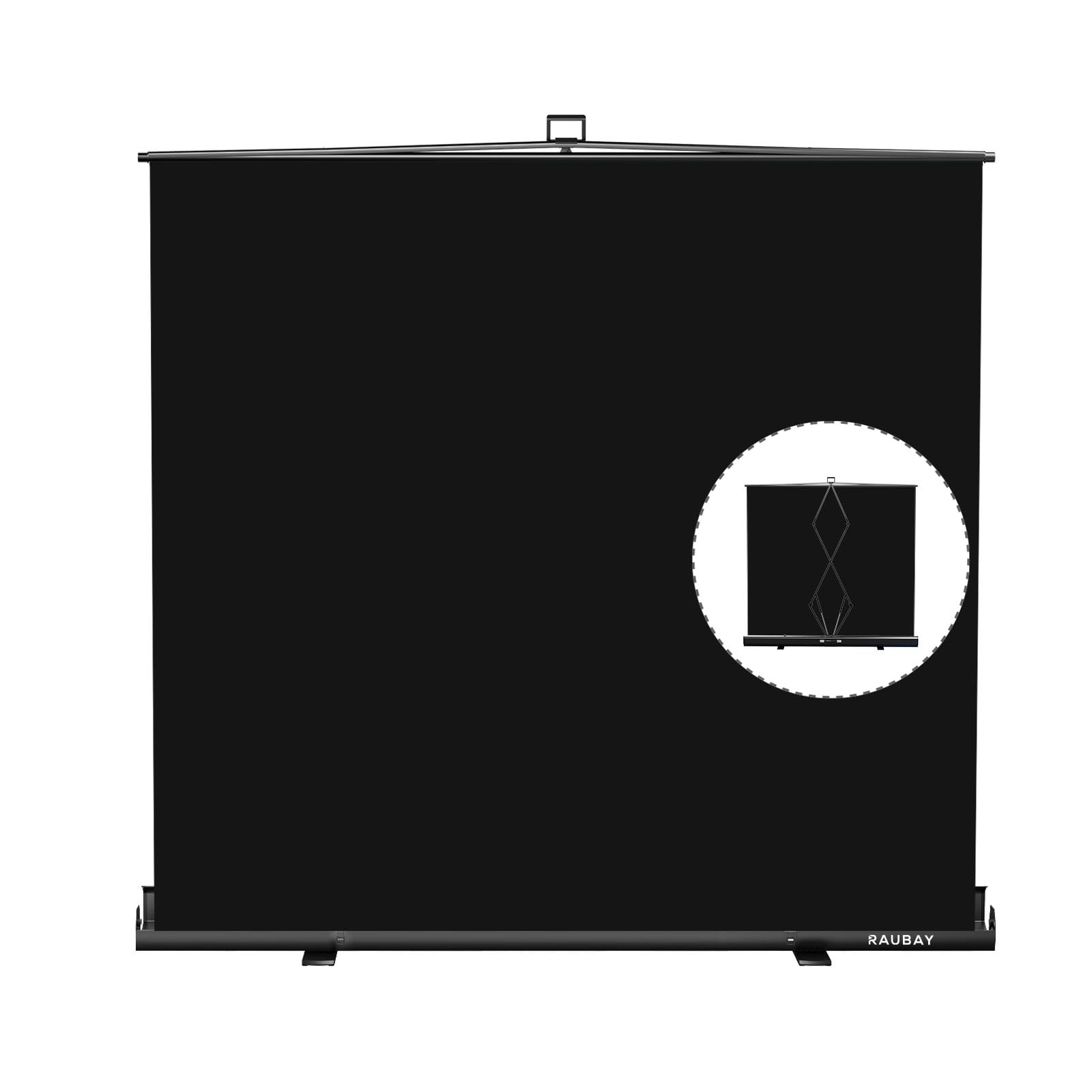 【Wider Style】 RAUBAY 78.7 x 82.7in Large Wider (78.7 x 82.7in), Black